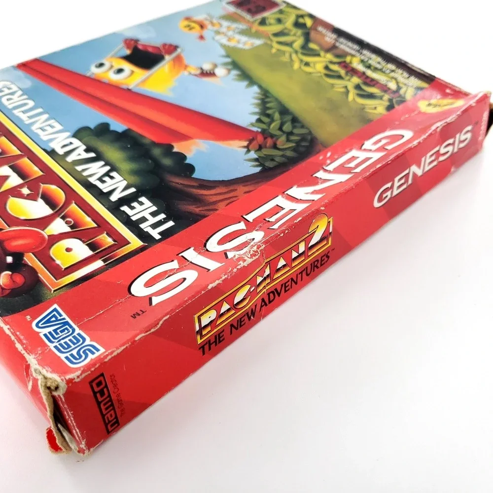 Ms. Pac-Man & Pac-Man 2: The New Adventures Sega Genesis Complete Tested